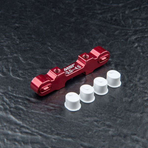 MST Adjustable Alum. Suspension Mount (-3.0--4.5) - Red MST Adjustable Alum. Suspension Mount (-3.0--4.5) - Red