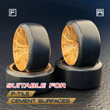 MST PST F/R Drift Tyre - Silver HDPE (F2R2)