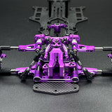 Team AD AD-XF IFS Horizontal Shock Conversion Kit - Purple