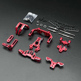 Team AD (#AD-9019R) AD-XF Front Bulkhead Conversion Kit - Red