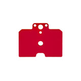 Team AD AD-X Electronics Mounting Tray - Translucent Red