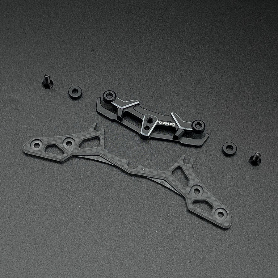 Team AD (#AD-9036B) Front Bumper Support Set - Black