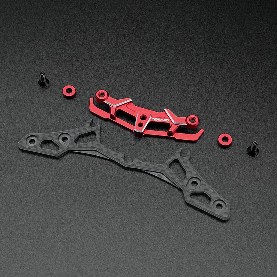 Team AD Front Bumper Set - Red Team AD Front Bumper Set - Red