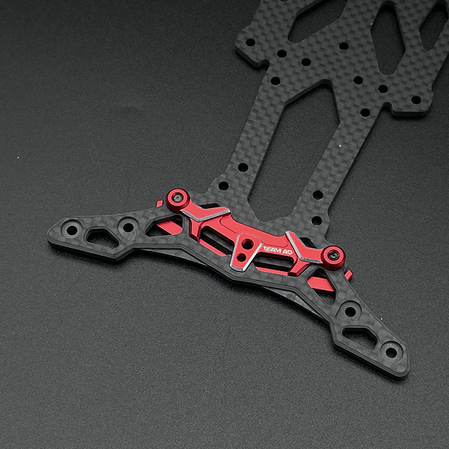 Team AD Front Bumper Set - Red Team AD Front Bumper Set - Red