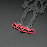 Team AD Front Bumper Set - Red Team AD Front Bumper Set - Red