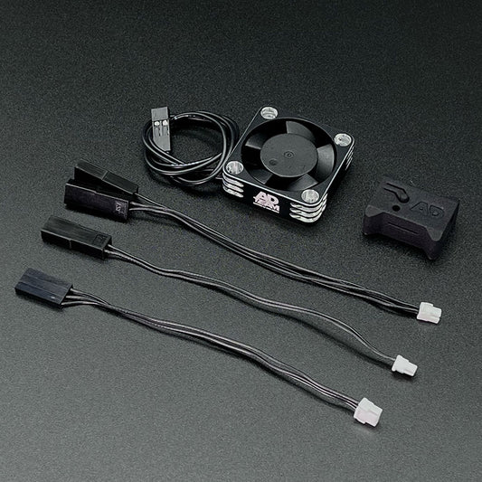 Team AD (#AD-9037B) Fan Controller w/ Fan - Black