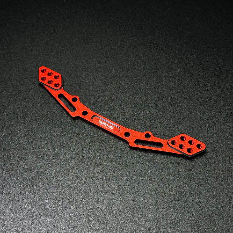 Team AD (#AD-9040R) Alum. Rear Body Post Brace - Red