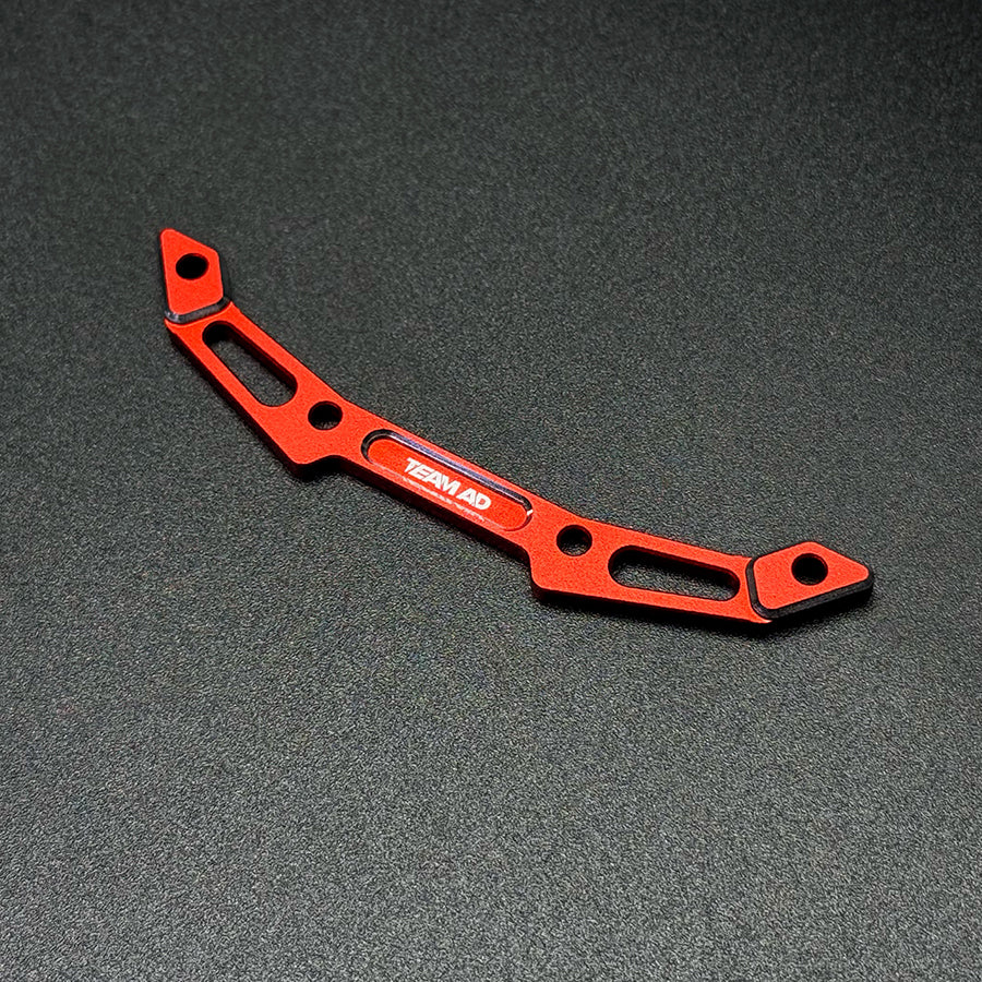 Team AD (#AD-9041R) Alum. Front Body Post Brace - Red