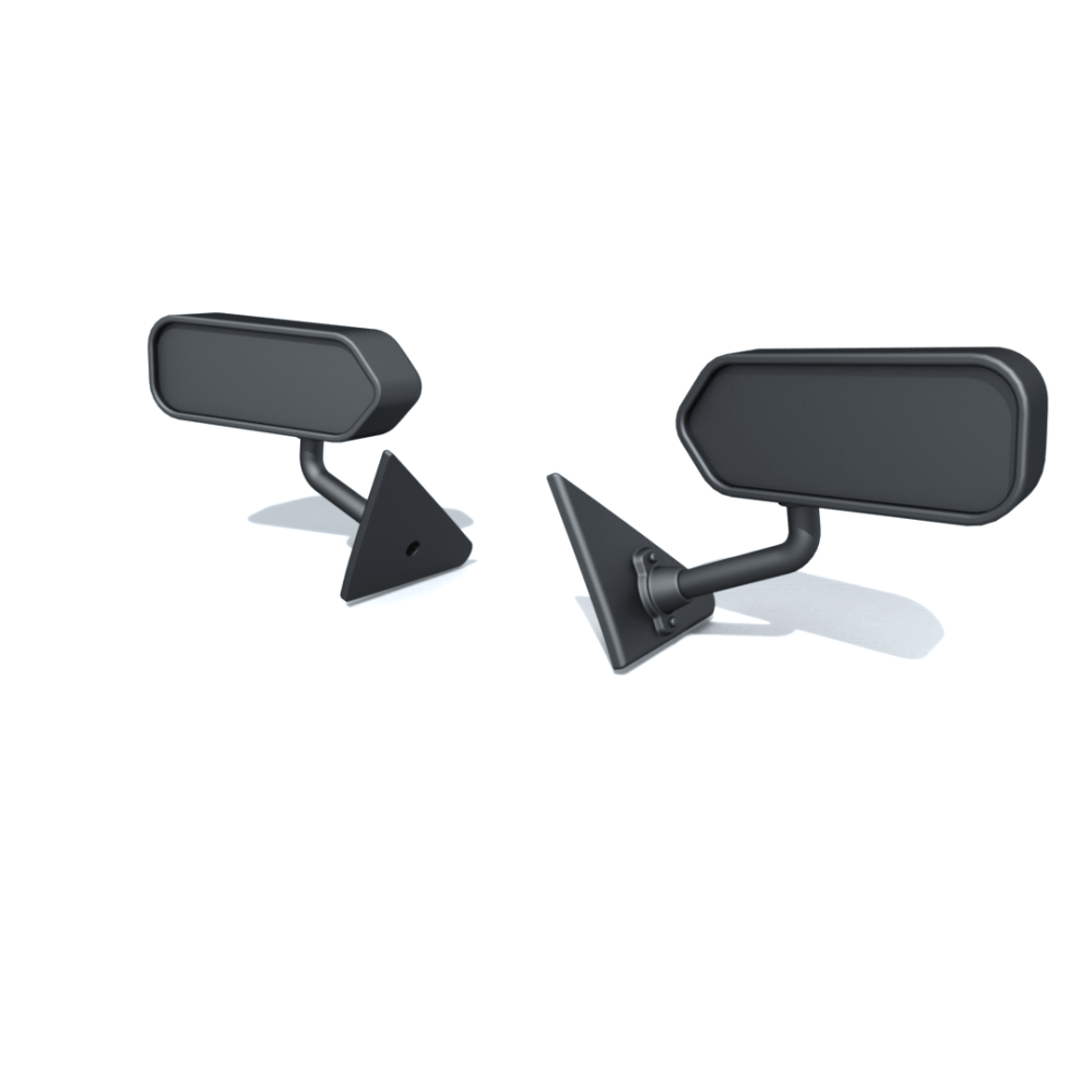 24KRC Toyota AE86 Trueno Side Mirrors 24KRC Toyota AE86 Trueno Side Mirrors