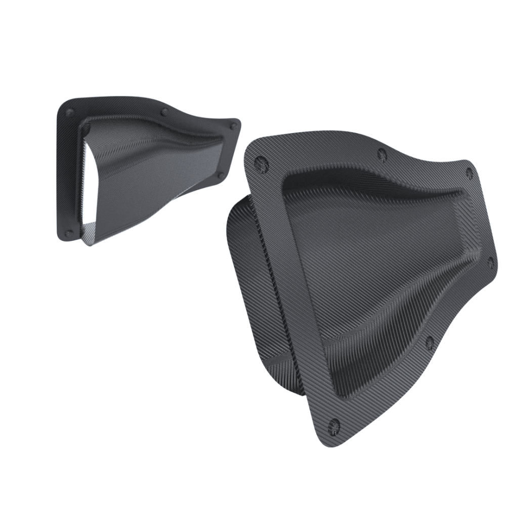 24KRC Toyota AE86 Trueno Side Window Intakes 24KRC Toyota AE86 Trueno Side Window Intakes