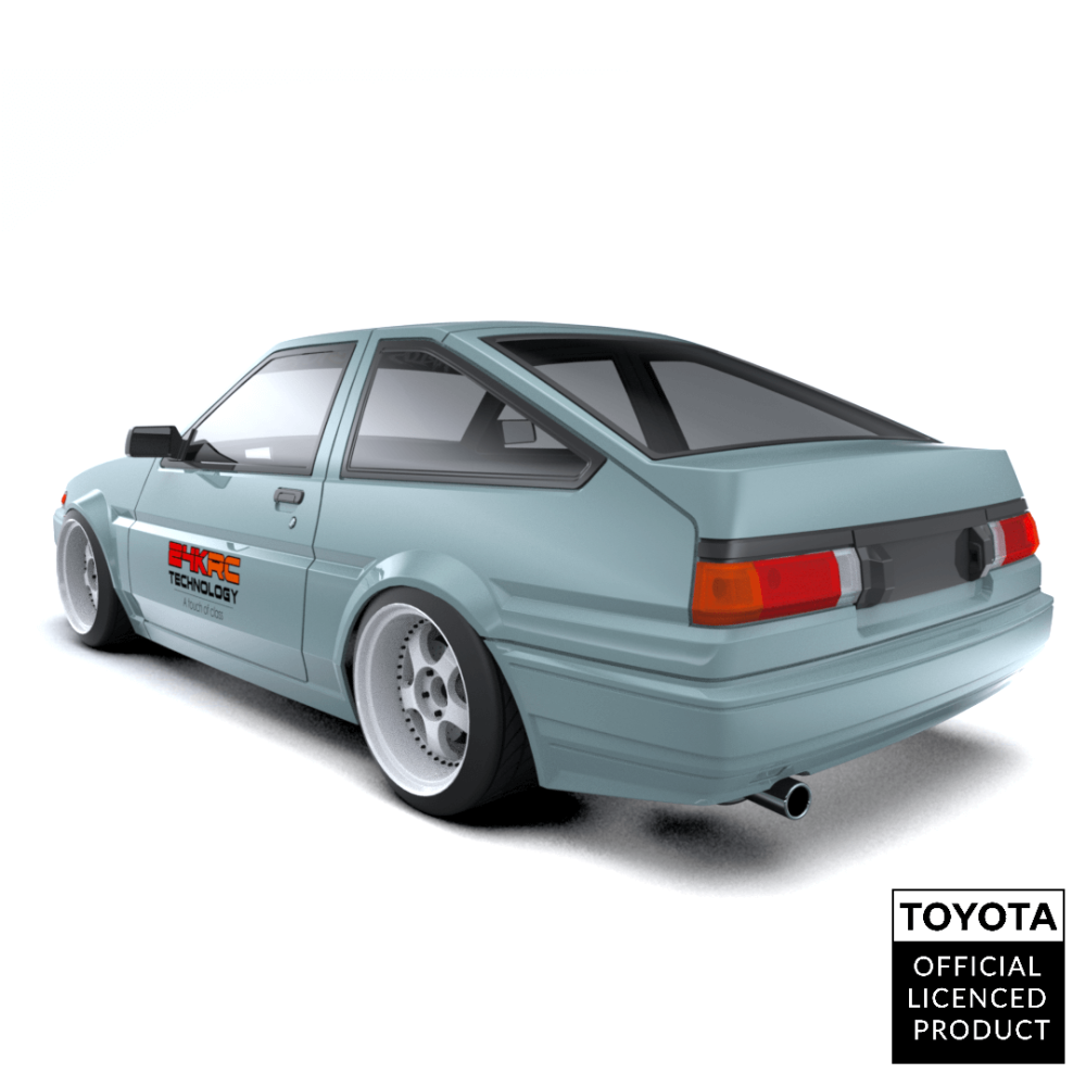 Ae86 Rear View Toyota AE86 Trueno Body Set – MRC Plaza