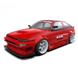 24KRC Toyota AE86 Trueno J-Run Wide Body Kit