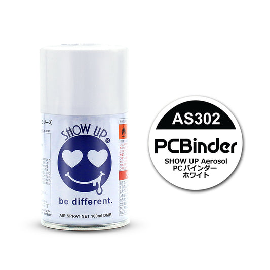 Show Up (#AS302) PCBinder Aerosol Spray Paint - White