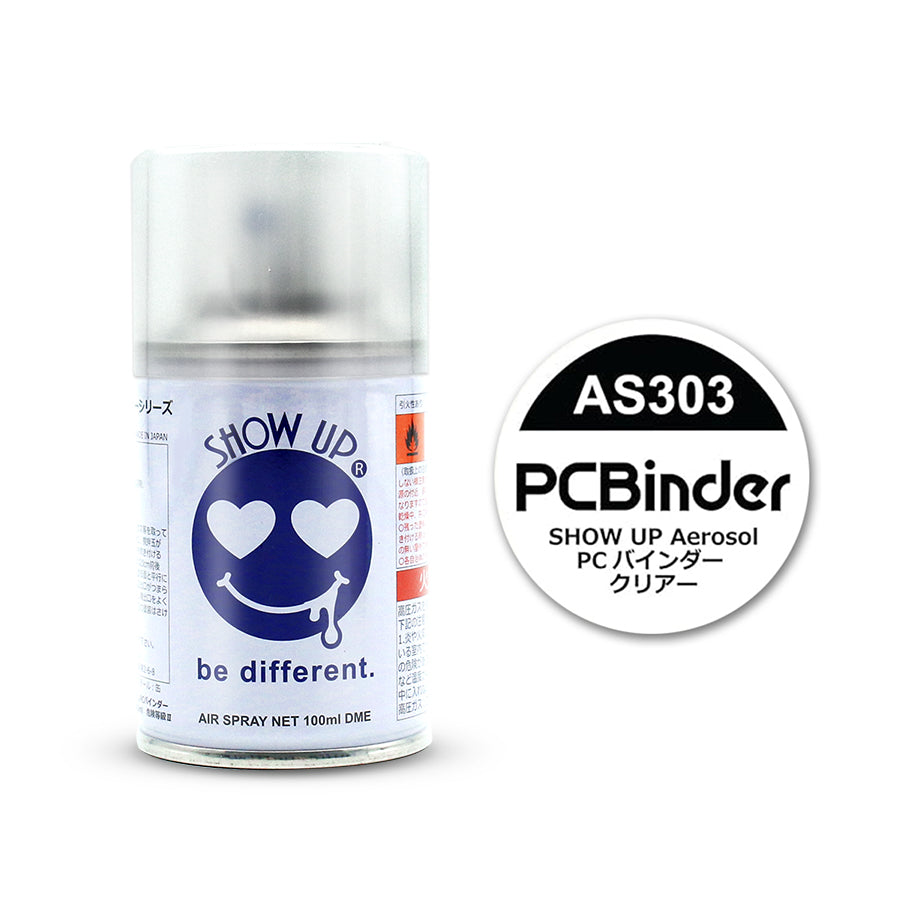 Show Up (#AS303) PCBinder Aerosol Spray Paint - Clear