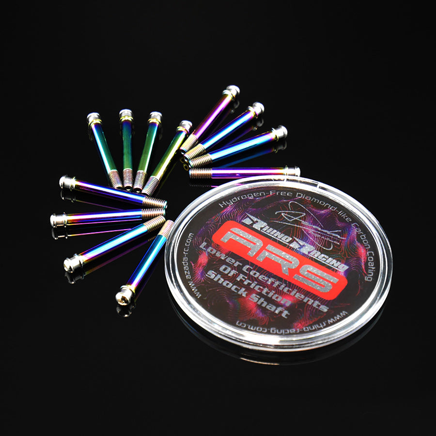 Rhino Racing X Azada ARS Lower Coefficient of Friction Shock Shaft Set Rhino Racing X Azada ARS Lower Coefficient of Friction Shock Shaft Set