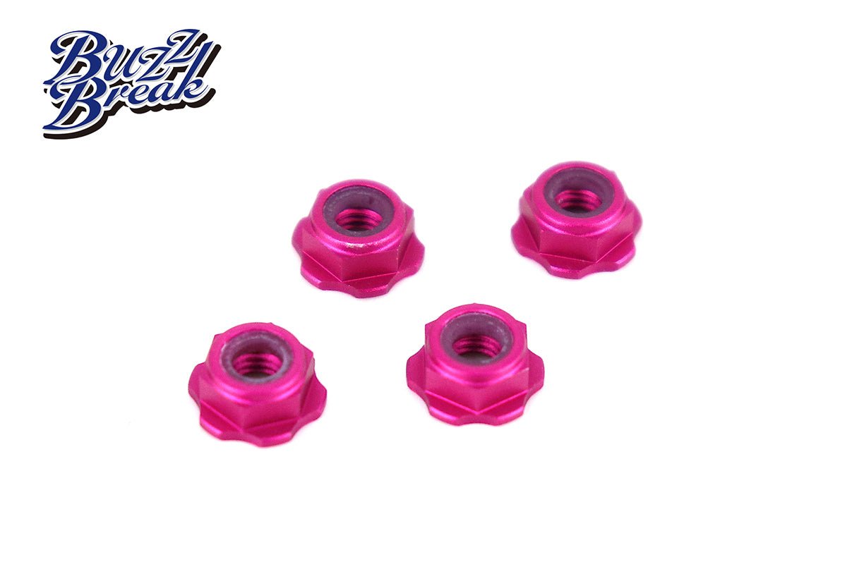 Buzz Break BB Lock Nut (Low Height Nylon Type)