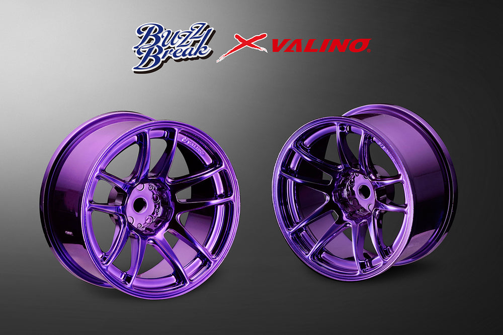 Buzz Break X Valino (#BB-RW-018) VALINO N820S Wheel Set 26mm - BB Chrome Purple