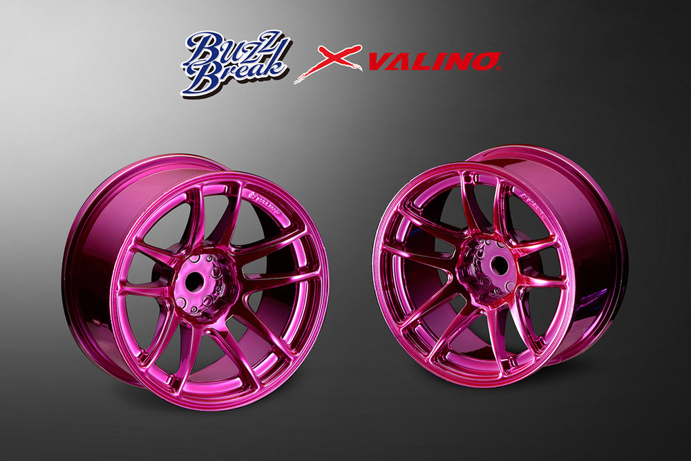 Buzz Break X Valino (#BB-RW-019) VALINO N820S Wheel Set 26mm - BB Chrome Pink