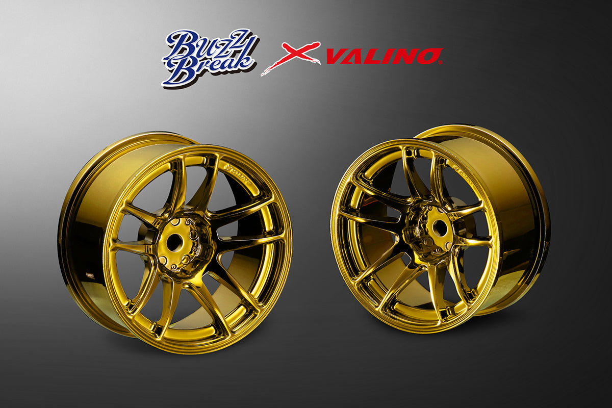 Buzz Break X Valino (#BB-RW-021) VALINO N820S Wheel Set 26mm - BB Chrome Gold