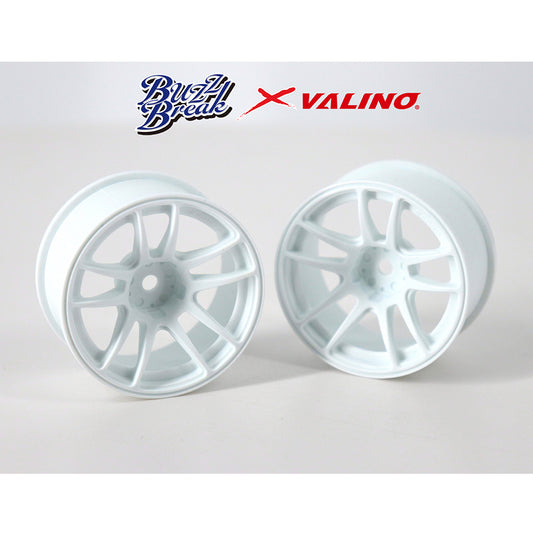 Buzz Break X Valino (#BB-RW-023) N820S R-SPEC Wheel Set 26mm - White