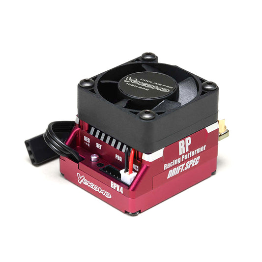 Yokomo (#BL-RPX4DR) RPX4 Competition Drift Spec Brushless ESC - Red