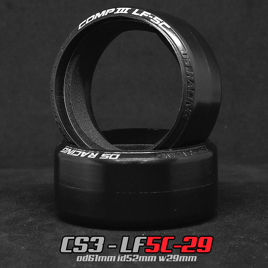 DS Racing (#CS3-LF5C-29) Competition III LF-5C 29mm Drift Tyre