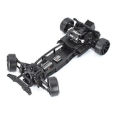 Rêve D RDX Black FRP Main Chassis & Side Deck Set