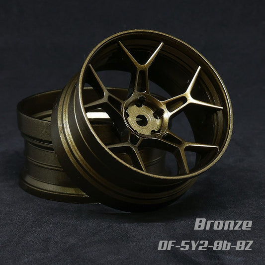 DS Racing (#DF-5Y2-8B-BZ) Drift Feathery 5Y Spoke Wheel - Bronze
