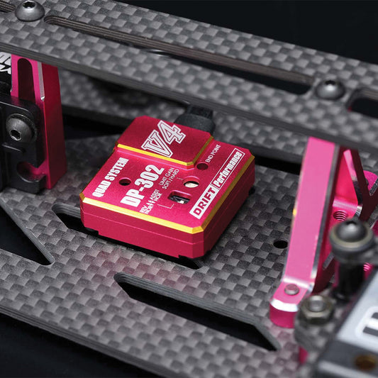 Yokomo Drift Performance Gyro w/ EP Adjustment - Pink