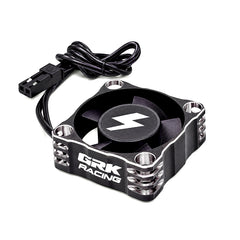 SHIBATA (#DR-AC30ABK) GRK RACING Alum. Cooling Fan - Black