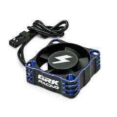 SHIBATA (#DR-AC30ABL) GRK RACING Alum. Cooling Fan - Blue
