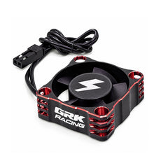 SHIBATA (#DR-AC30ARD) GRK RACING Alum. Cooling Fan - Red