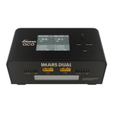 GensAce Imars Dual Channel AC200W/DC300Wx2 Balance Charger - Black