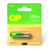 GP 1.5V Ultra Alkaline AA Battery