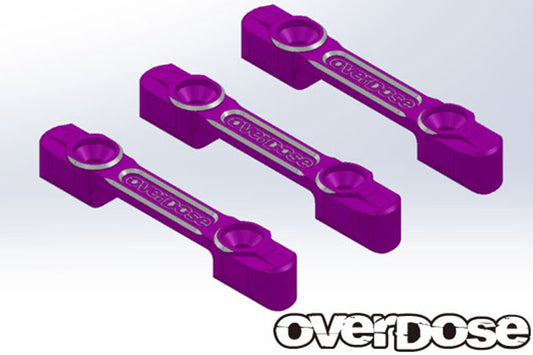 Overdose (#OD2096) Aluminum Suspension Mount Set - Purple
