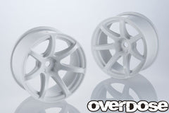 Overdose (OD2678B) R-Spec. WORK EMOTION T7R Wheel - White