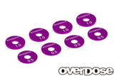 Overdose (#OD2743B) Alum. Wheel Spacer Set - Purple