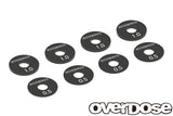 Overdose (#OD2745B) Alum. Wheel Spacer Set - Black