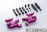 Overdose (#OD2862) Adj. Alum. Front Suspension Arm Type-3 - Purple