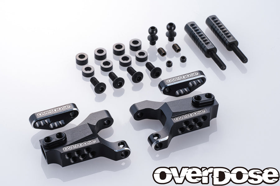 送料無料 OVERDOSE TCアルミローサスマウント43.7mm(GALM