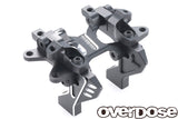 Overdose Alum. Front Bulkhead Type-3 - Black