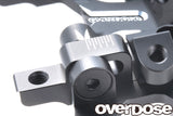 Overdose Alum. Front Bulkhead Type-3 - Black