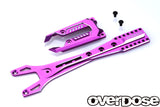 Overdose (#OD3817) Alum. Upper Chassis Set - Purple