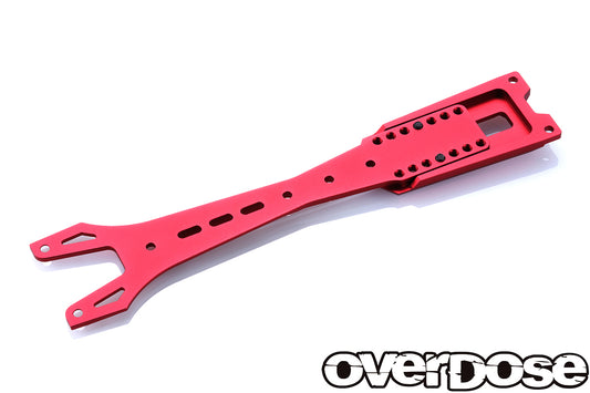 Overdose Alum. Upper Chassis Set - Red
