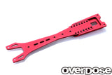 Overdose Alum. Upper Chassis Set - Red