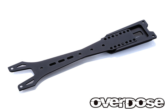 Overdose Alum. Upper Chassis Set - Black