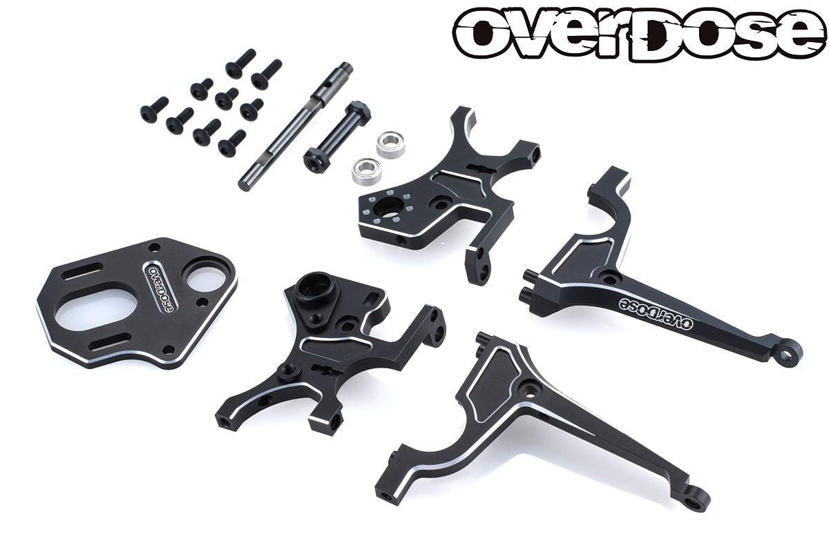 Overdose Rear Mount Kit Type-2 - Black Overdose Rear Mount Kit Type-2 - Black