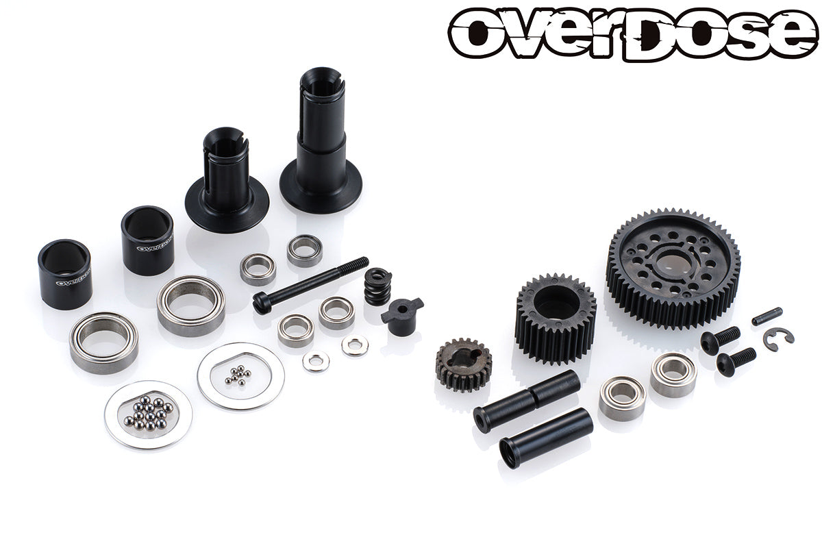 Overdose Gear Drive Ball Differential Kit Overdose Gear Drive Ball Differential Kit