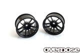 Overdose R-SPEC WORK EMOTION CR Kiwami Wheel Set - Black