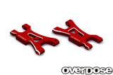 Overdose (#OD3845) ES Alum. Rear Suspension Arm Type-2 - Red